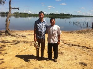 Jan Rostlinka a Mateo Arévalo, Cashibo Cocha, Pucallpa, Perú